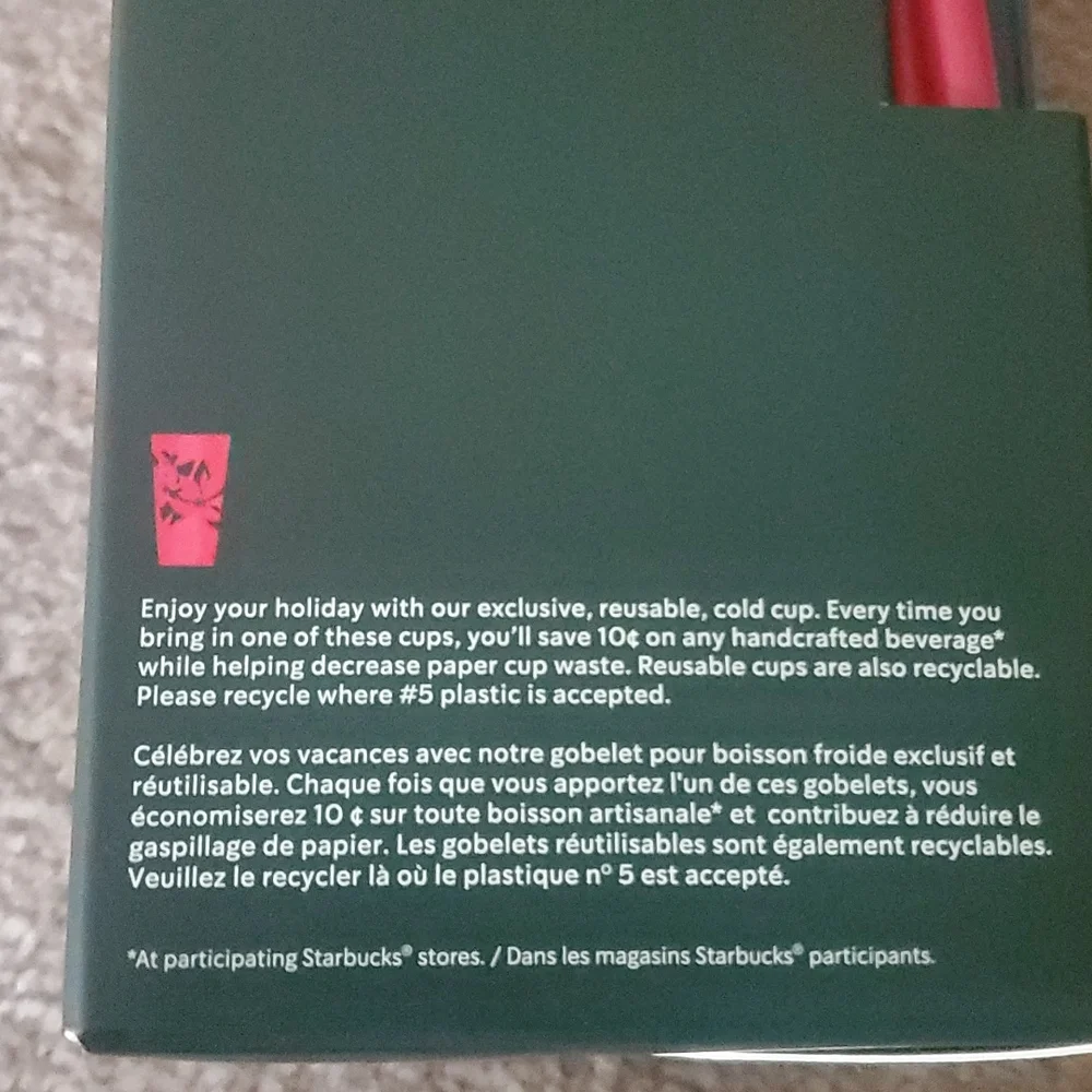 Starbucks duo boxed cold cups and new cup 2022